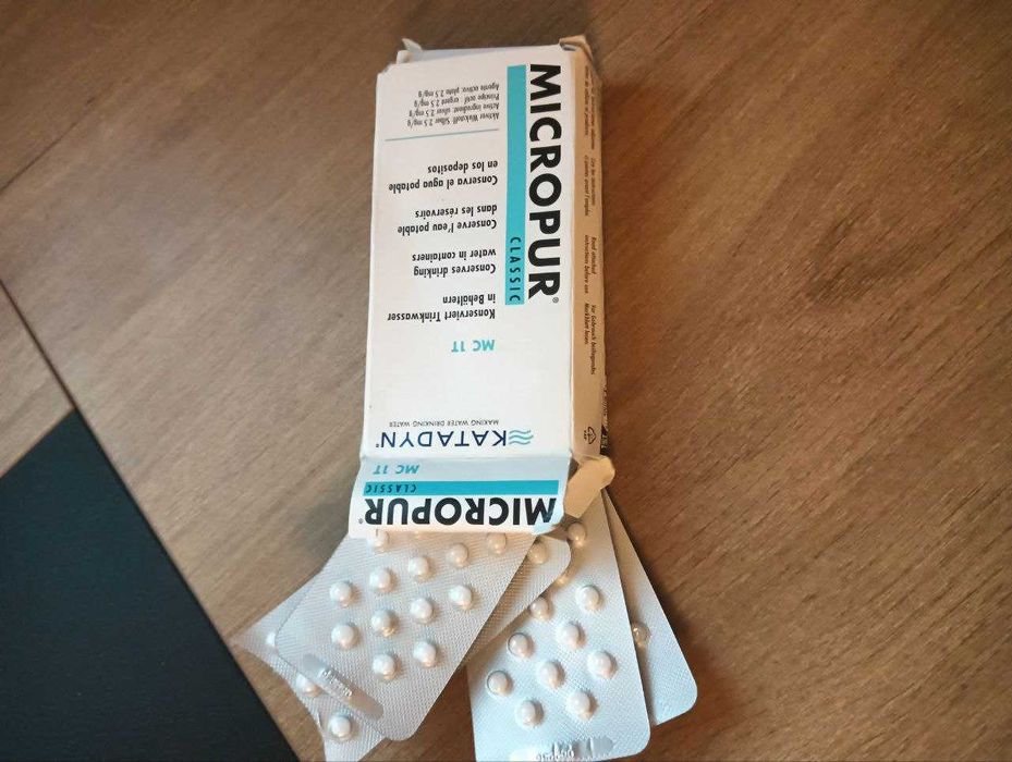 Katadyn tabletki do uzdatniania wody, 100szt