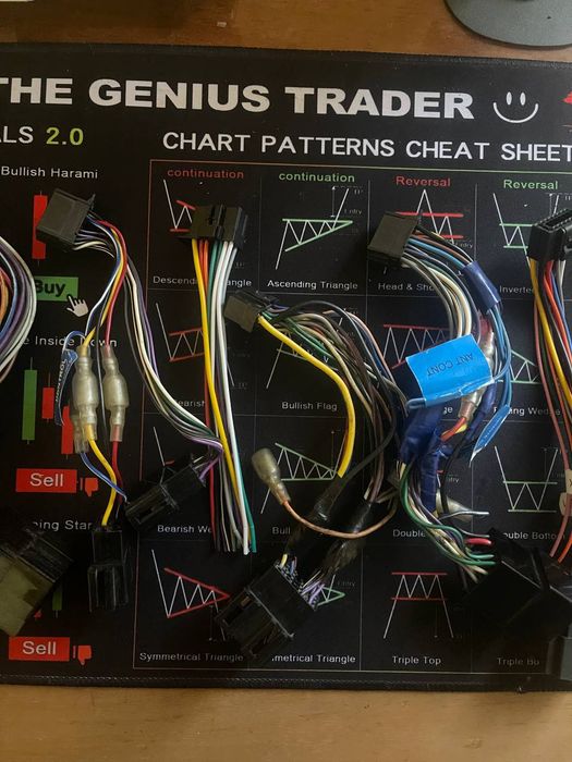 Разъемы ISO Евро фишки для подключения магнитол Pioneer, Kenwood, JVC