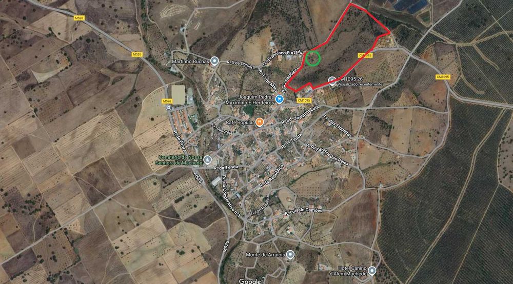 Herdade 10,3Ha com 2 Ruinas e possivel capacidade de construção