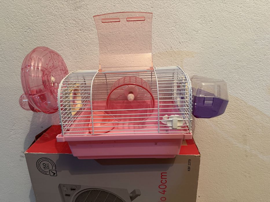 Gaiola para hamster  com acessorios