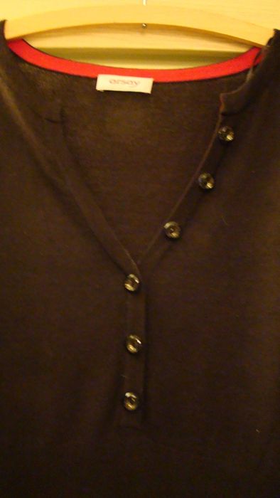 Sweterek czarny rozm XL