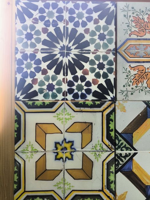 Imitação Azulejos Vintage - 6 peças