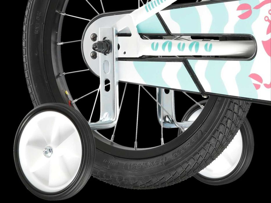 Kross Mini 3.0 biało-seledynowy 16"