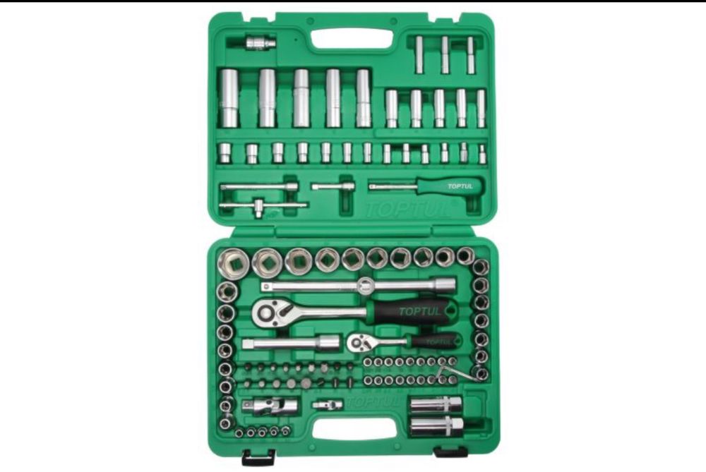 Zestaw narzędzi w walizce 108 szt TOPTUL GCAI108R