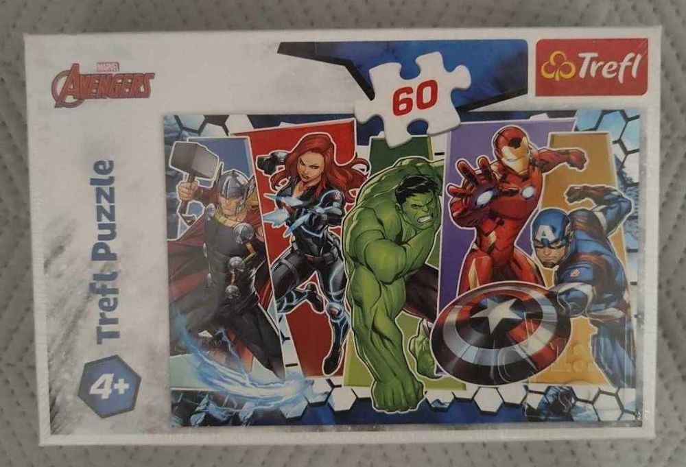 Trefl Puzzle Marvel Avengers Niezwyciężeni 60 elementów 4 lat