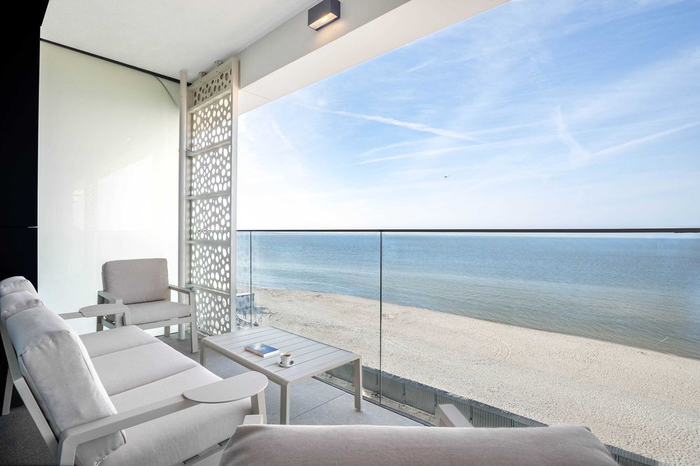 RJ Apartament Baltic Infinity Resort & Spa bezpośrednio przy plaży z basenem     www.rjapartament.pl