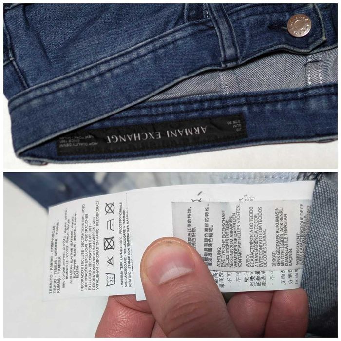 Джинси Armani Exchange Slim Fit Jeans S розмір оригінал ідеальний стан