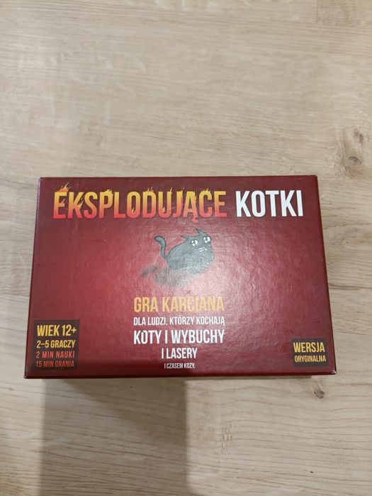 Eksplodujące Kotki gra karciana