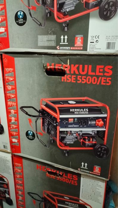 Генератор HERKULES HSE 5500/E5, 4.8kW