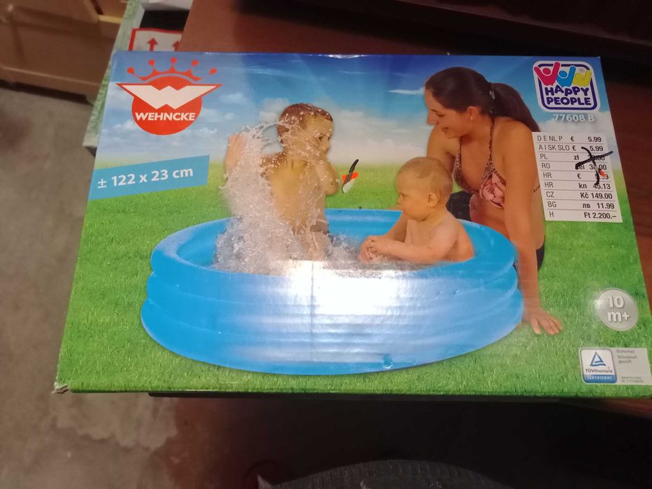 Dmuchany basenik dla dzieci