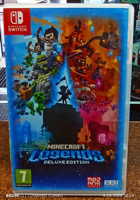 /777/ Gra MINECRAFT LEGENDS Deluxe Edition Nintendo Switch