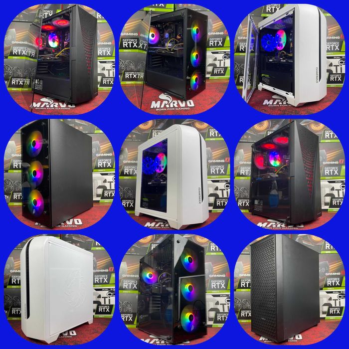 Ігровий ПК i3-10100F/RTX 3060ti/16gb ddr4/500SSD Игровой компьютер