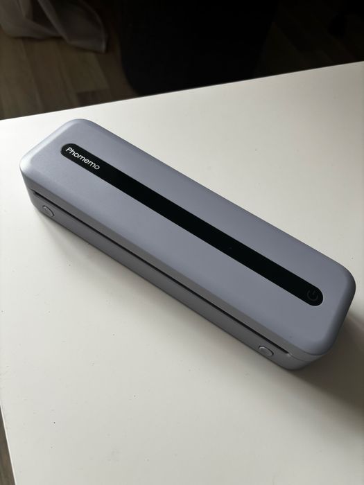 Przenośna mobilna Drukarka Phomemo M832 USB C Fioletowy do etykiet dokumentów biuro liliowa