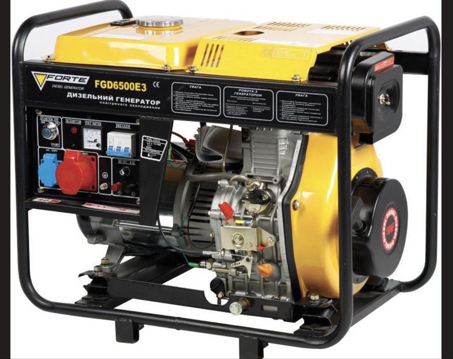 Дизельний генератор Forte FGD6500E3
