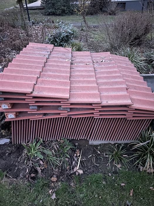 Dachówka cementowa (czerwona)