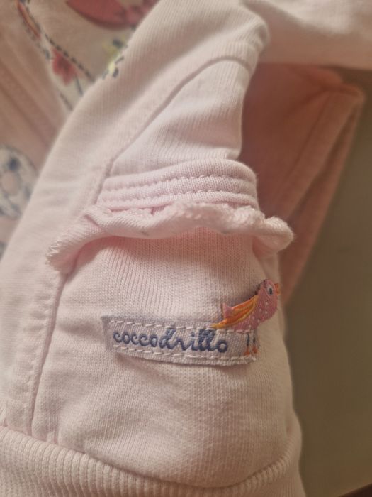 56/62 Coccodrillo H&M cool club niemowlęce bluzy dla dziewczynki