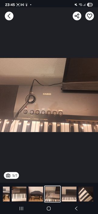 Piano Digital  Casio