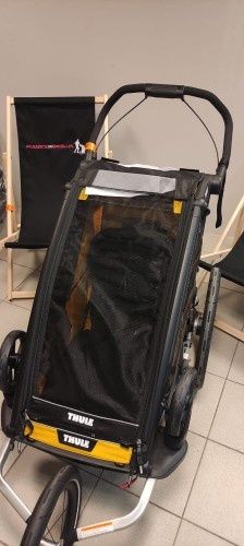 Front z suwakiem i moskitiera Thule Chariot Sport 1 Black