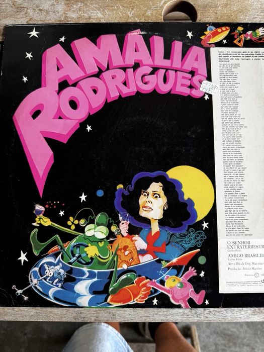 Vinil da Amalia “O extra terrestre”