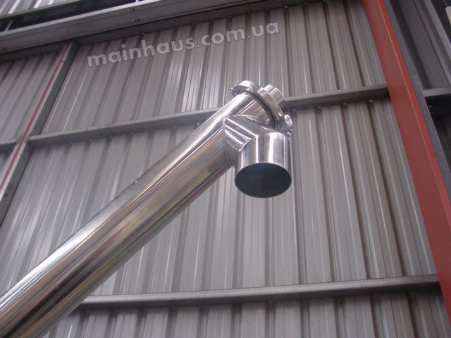 погрузчик муки зерновых 139мм с вибропросивателем ВМ-60/3 бункер 200л.