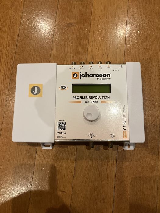 Amplificador de Sinal Digital TDT Johansson PROFILER Revolution 6700