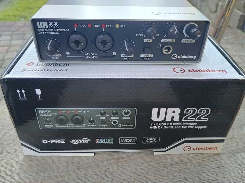 Interfejs audio steinberg ur22