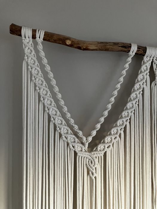 Makrama 150cm x 180cm ręcznie pleciona, duża, wesele boho