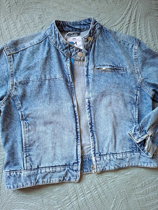Dżinsowa katana kurtka Sinsay M