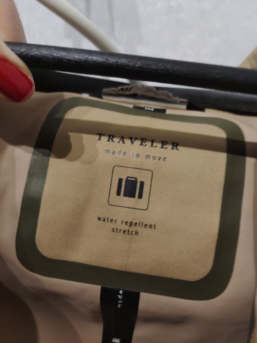 Пальто плащ тренч Zara чоловіче унісекс