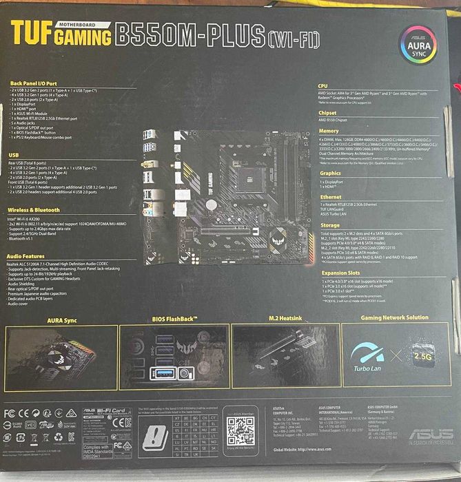 Ігровий ПК Ryzen 7 5700X / RTX 3070 Ti / 32GB RAM