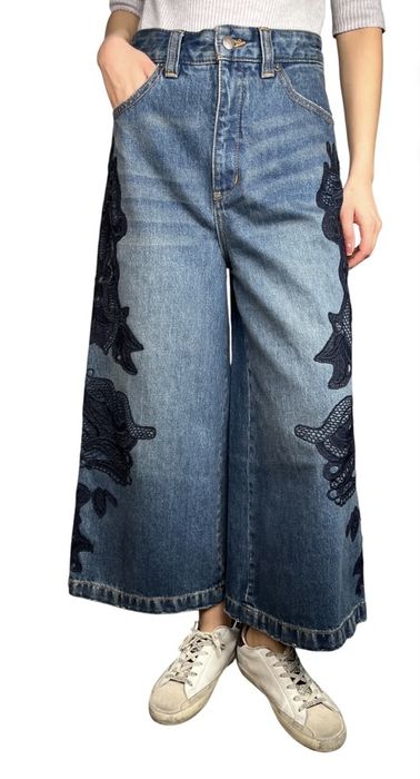 Женские джинсы кюлоты новые Free People p25