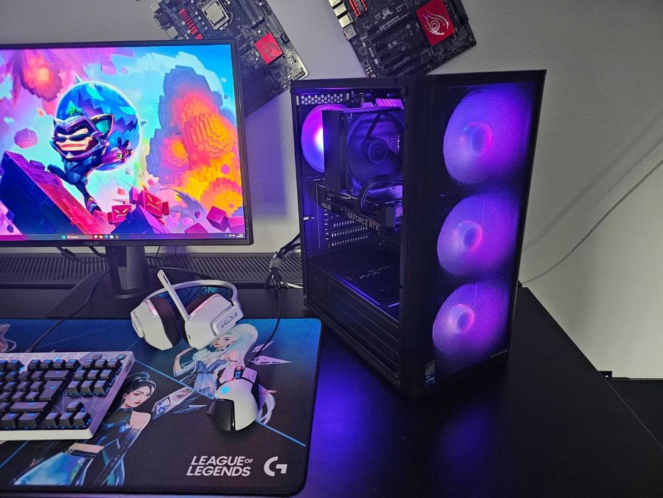 Komputer Gamingowy i5-14400F/B760/32GB(DDR4)/1TBSSD/RTX4070(12GB)/650W/W11