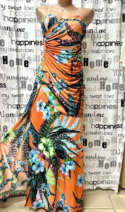 SALE! Сарафан длинный, макси, качественный трикотаж РАСПРОДАЖА! S,M,L