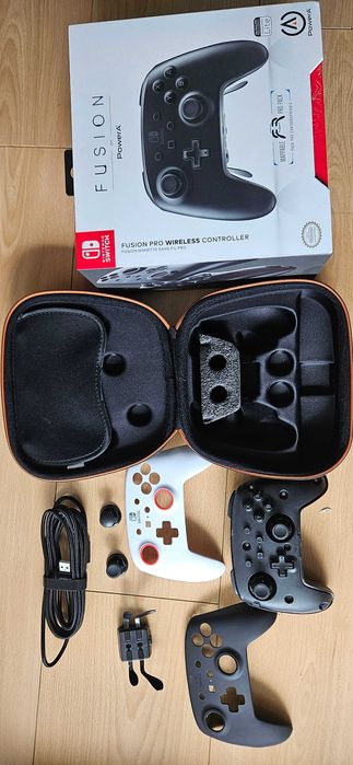 Comando PowerA Fusion Pro Preto (Nintendo Switch)
