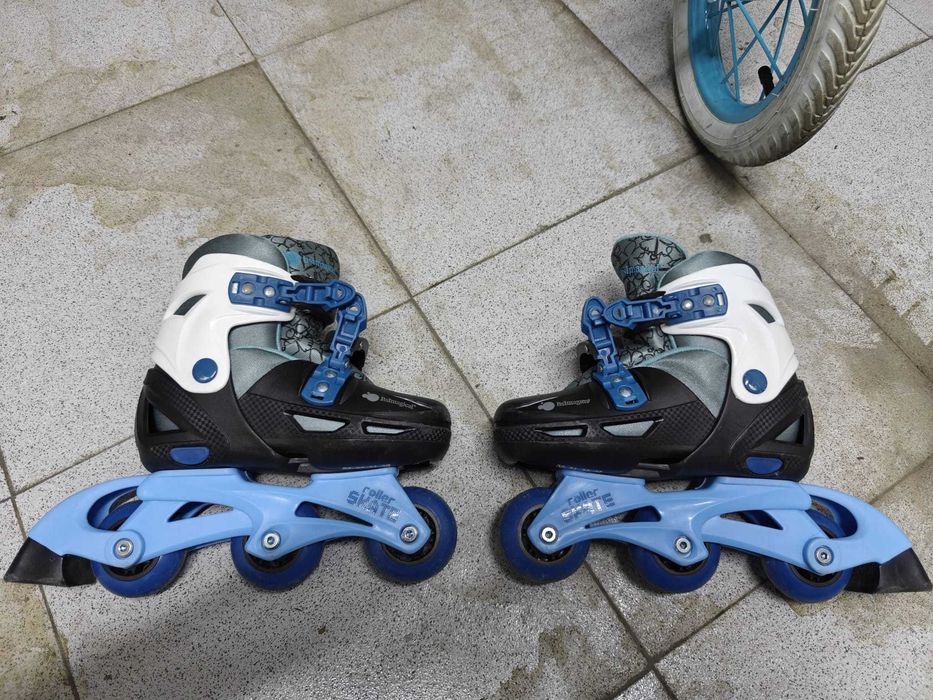 Patins Imaginarium ajustáveis 30-33 + Proteções