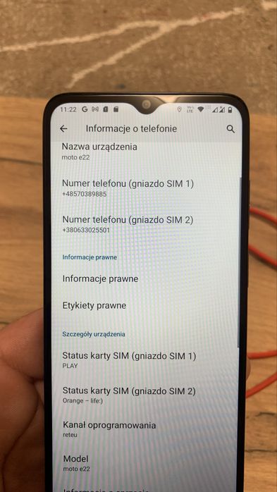 Motorola Moto E22 4/64 GB – Bez blokad!