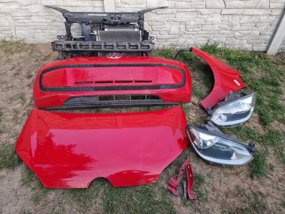 Przód  Vw UP  bez Prawego błotnika Kod lak.LY3D