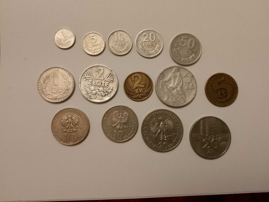 Монеты Бельгии, Польши