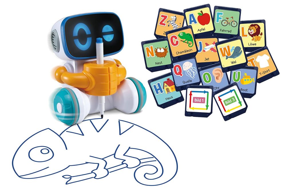 VTECH 80-553704 Codi, sprytny robot malarski, zabawka w jęz. niem.