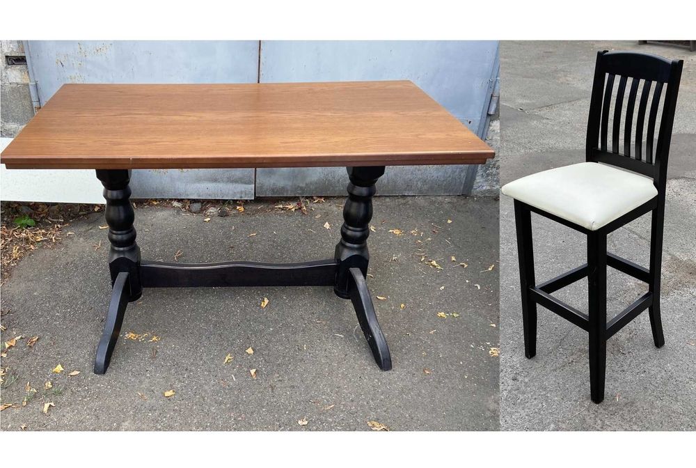 Б/у деревянные столы стулья кресла для кафе бара ресторана общепита