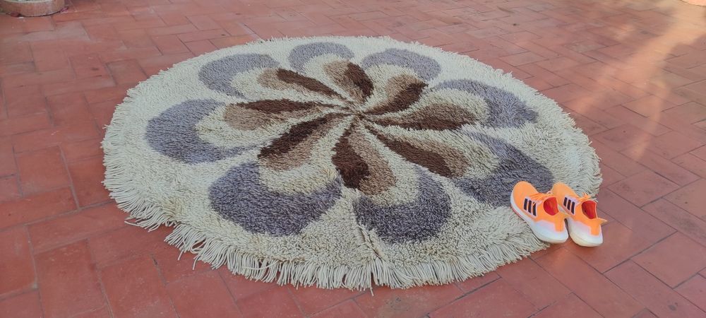 Tapete redondo dois metros