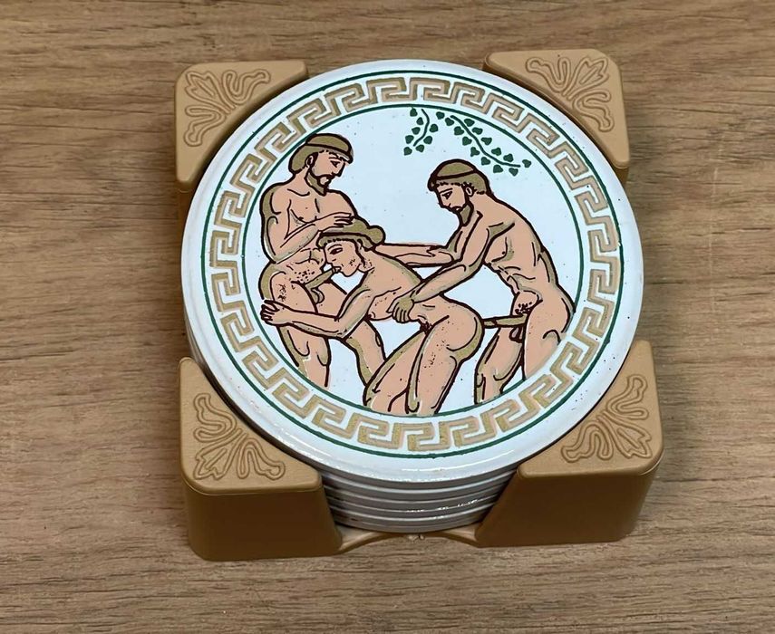 Bases de copos, coleção Kamasutra