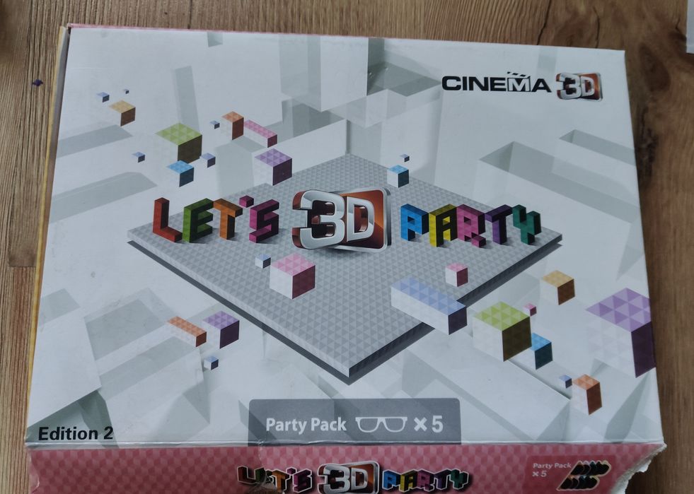 Okulary LG 3D cinema nowe