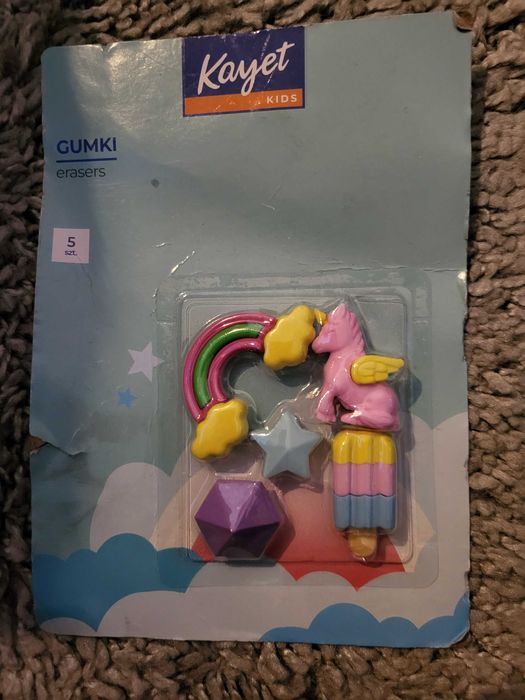 Gumki Kayet do szkoły