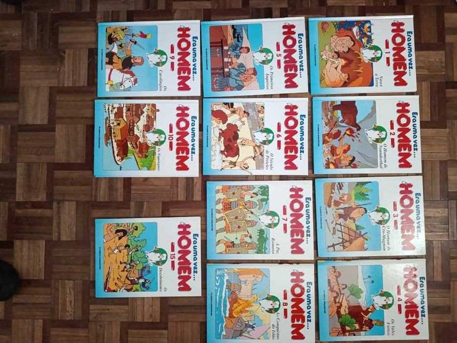 Coleção "Era uma vez... o Homem" – 11 volumes
