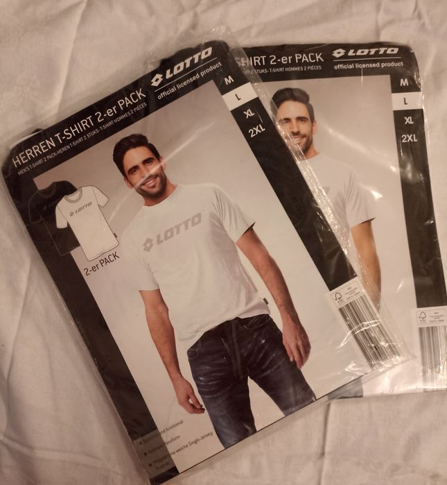 T-shirt męski 2szt Lotto