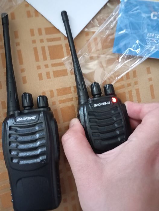 Рация 2 шт  Baofeng BF 888s полный комплект  баофенг  рации
