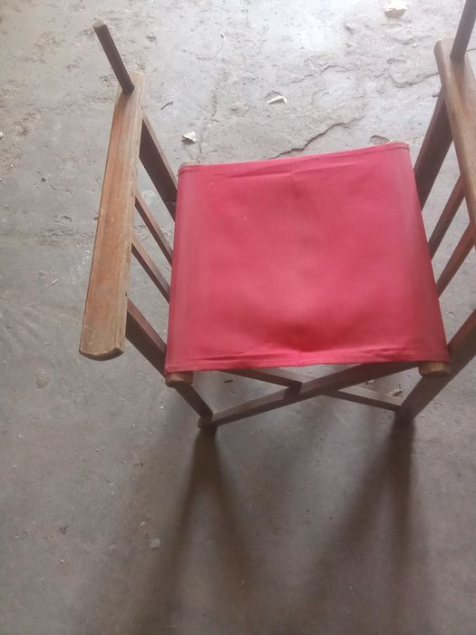 Cadeira vintage articulada. Praia.