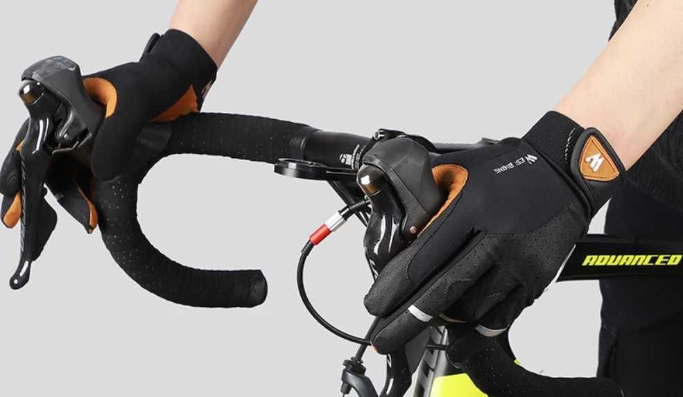 Перчатки WEST BIKING велосипедные, тренажерные, замш