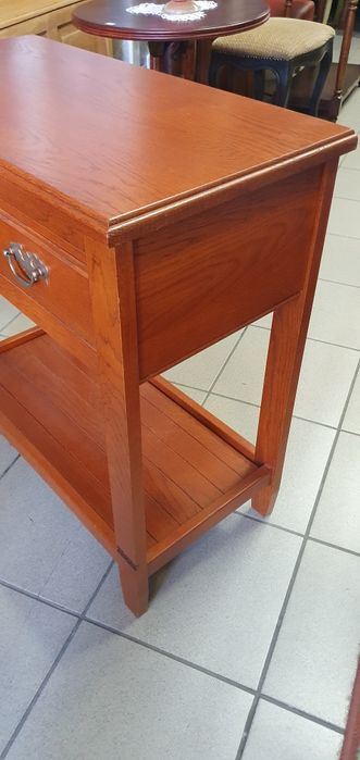 Przyśćienna konsola dębowa